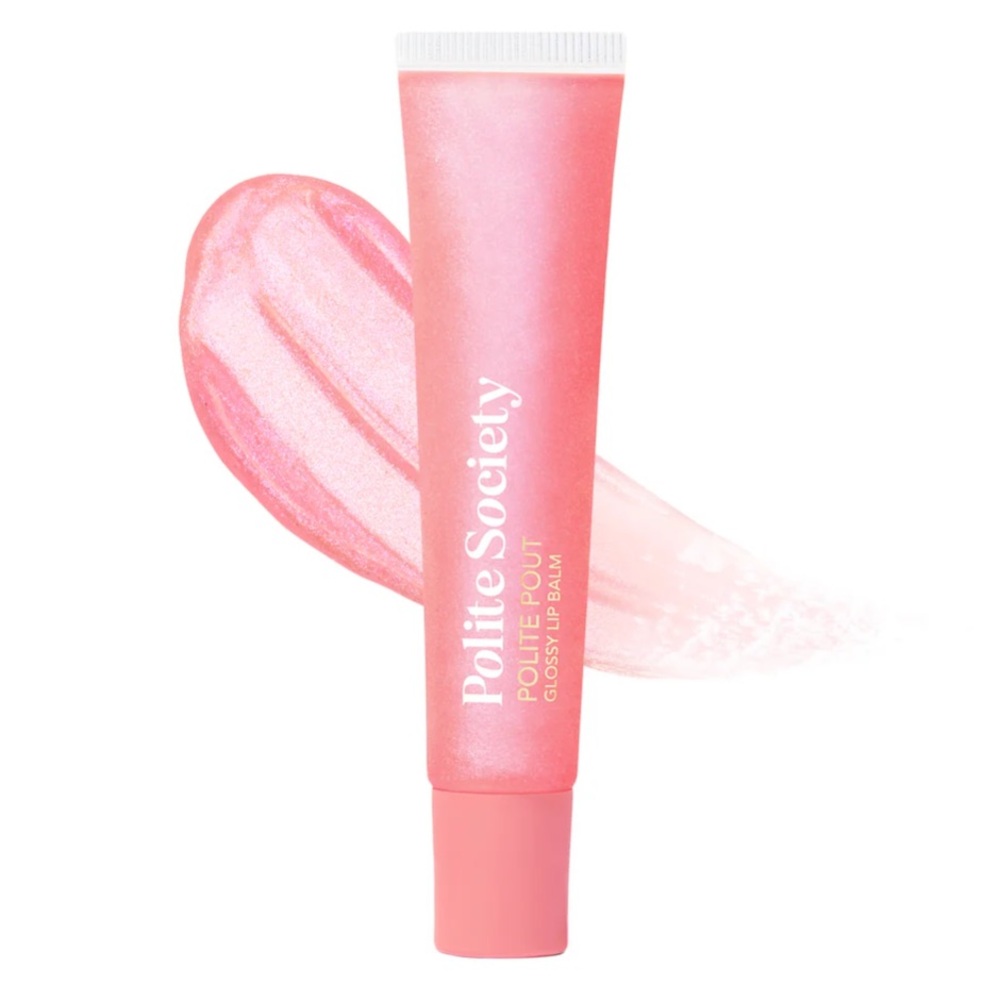 Polite Society - Polite Pout Lip Balm in Peach Bellini